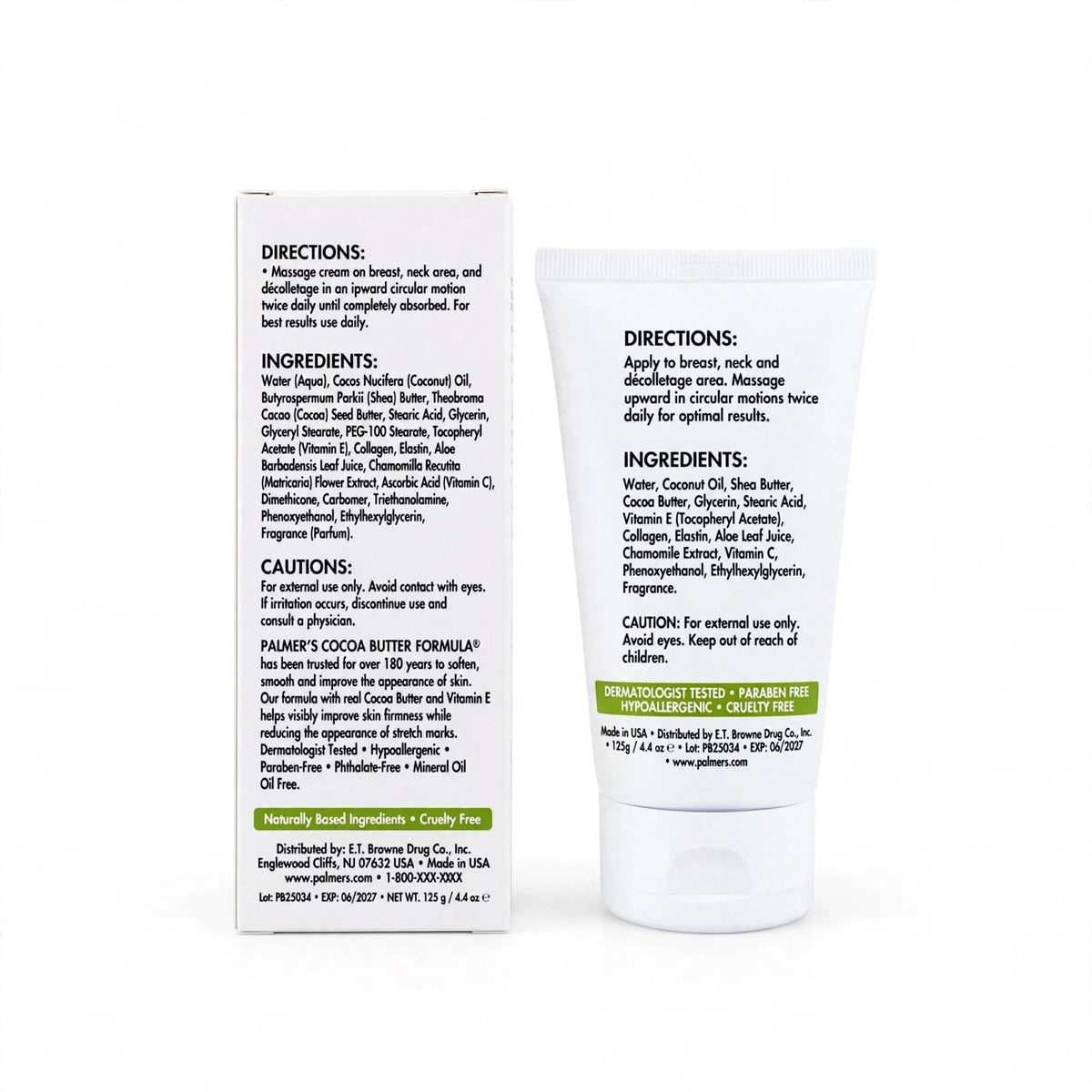 Palmer’s Cocoa Butter Formula Bust Cream 125g with Vitamin E