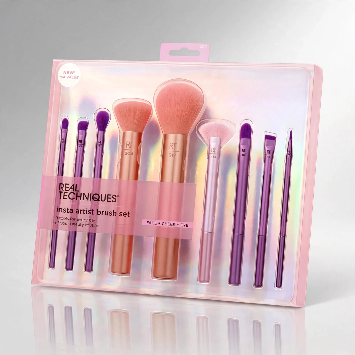 Real Techniques Insta Artist Brush Set 9 Artist-Approved Tools
