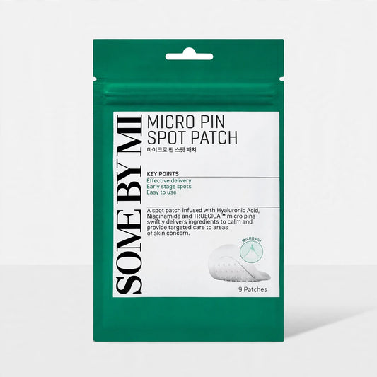 SOME BY MI CLEAR SPOT PATCH KEY POINTS INVISIBLE ULTRA -THIN LAYER NATURAL COVERAGE EASY TO USE 18 PATCHES