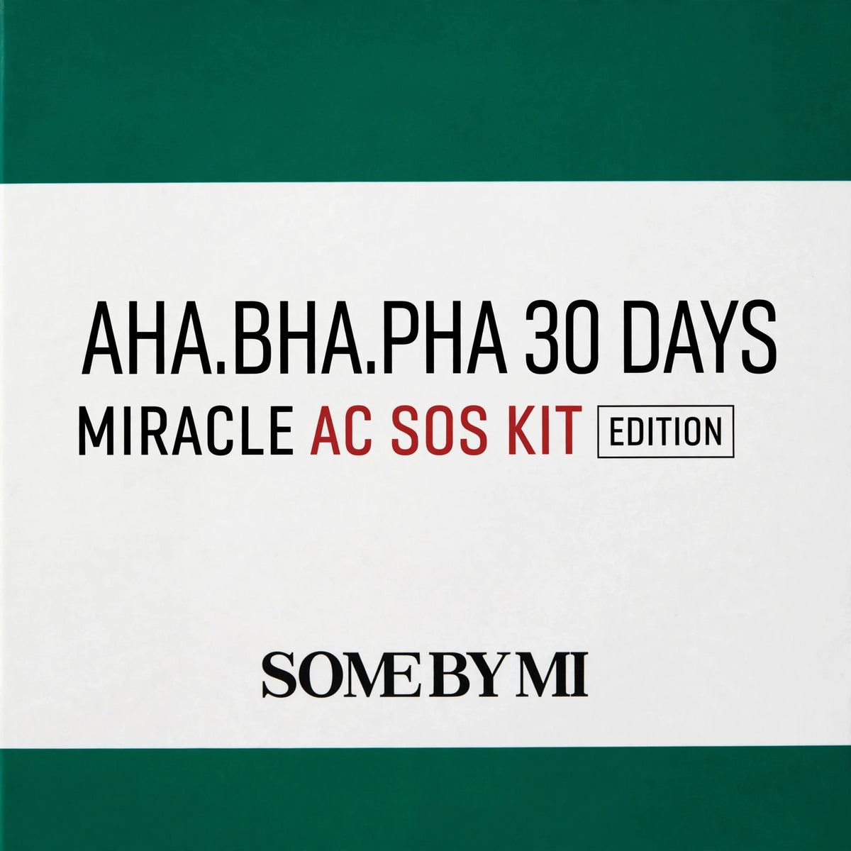 SOME BY MI 30 Days Miracle AC SOS Clinical Solution Skincare Set