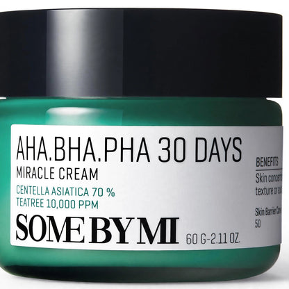 SOME BY MI 30 Days Miracle Facial Cream AHA BHA PHA 60g