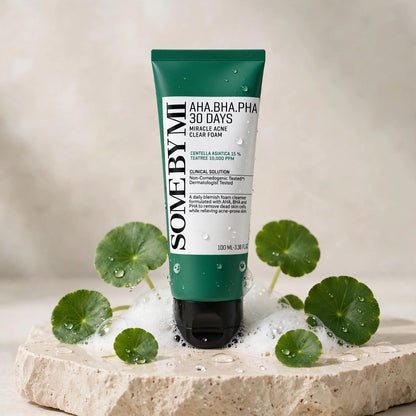 SOME BY MI AHA BHA PHA Miracle Acne Cleansing Foam