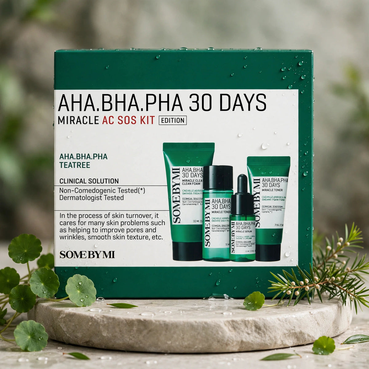 SOME BY MI AHA BHA PHA Miracle Acne Care 4-Piece Kit
