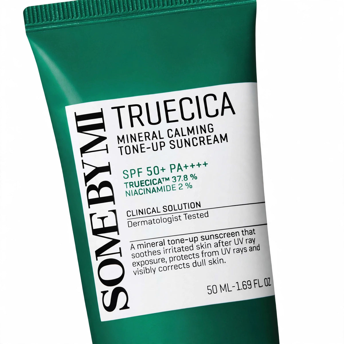 SOME BY MI Truecica Mineral Calming Tone-Up Sunscreen Tube 50ml