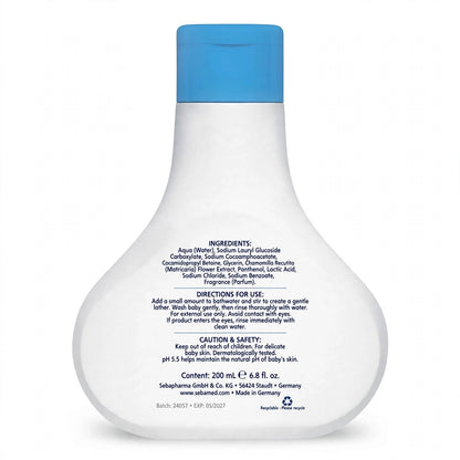 Sebamed Baby Gentle Bubble Bath for Delicate Skin 200ml
