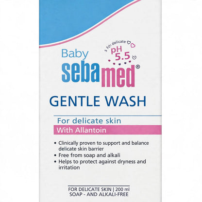 Sebamed Baby Gentle Cleansing Wash for Delicate Skin 200ml
