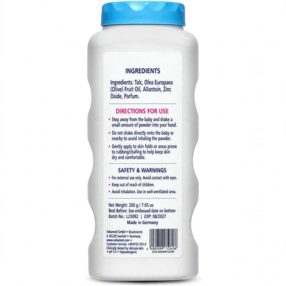 Sebamed Baby Powder with Olive Oil 100g