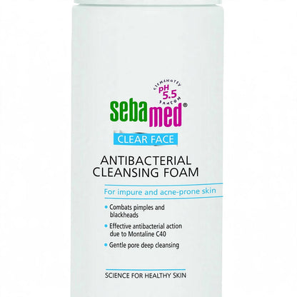 Sebamed Clear Face Cleansing Foam for Acne-Prone Skin 150ml
