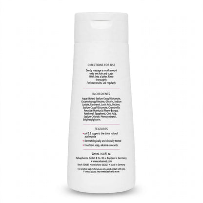 Sebamed Daily Hair Care Shampoo 200ml for Normal to Dry Hair