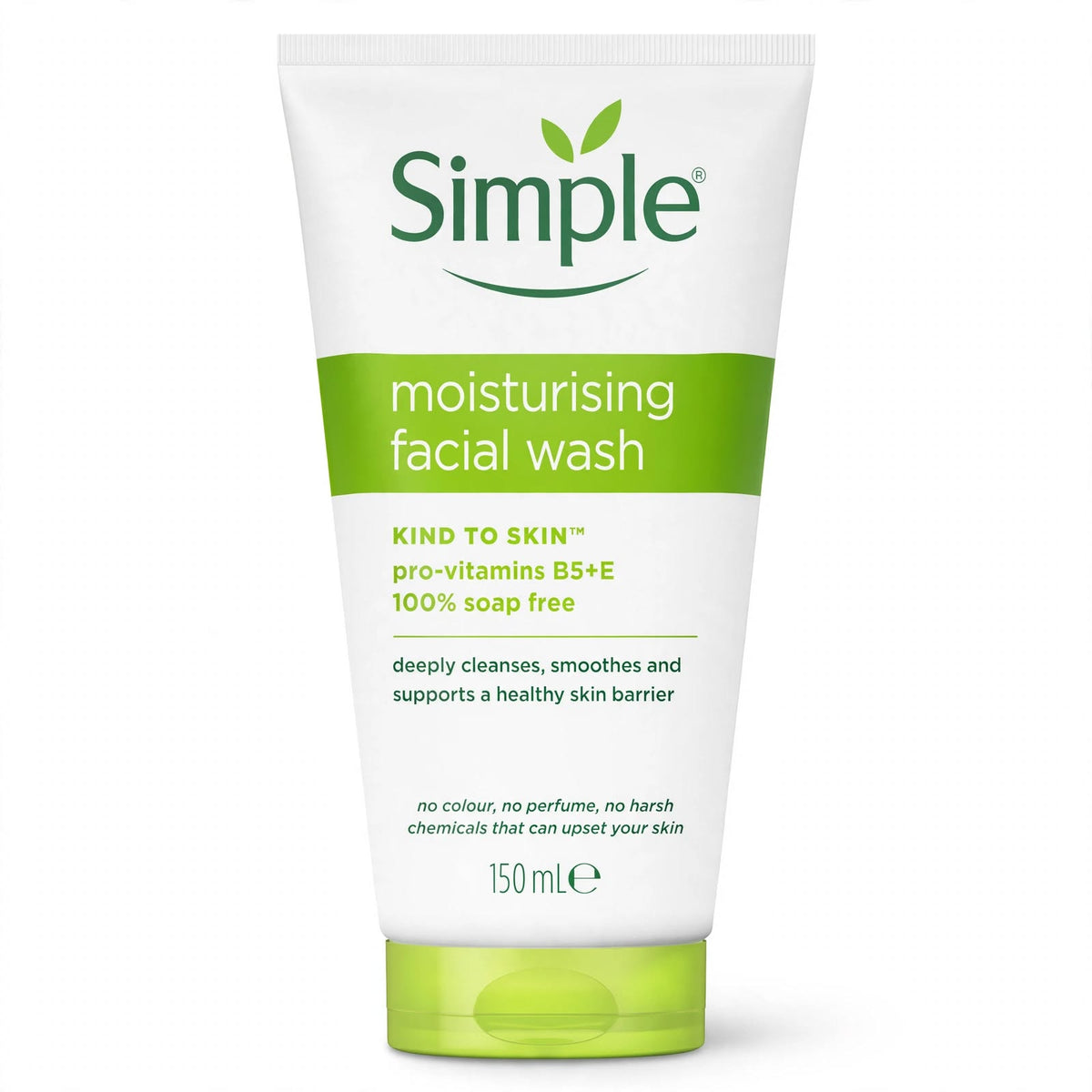 Simple Kind to Skin Moisturising Facial Wash Pro-Vitamin B5 Vitamin E
