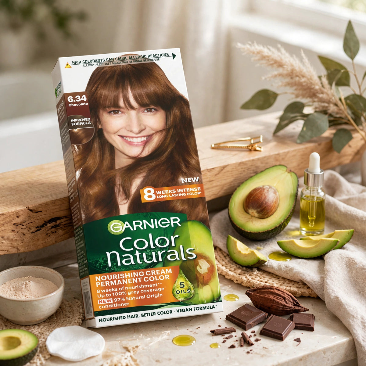 GARNIER COLOR NATURALS 6.34 CHOCOLATE