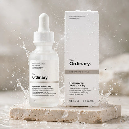 The Ordinary Hyaluronic Acid 2% + B5 Facial Serum Bottle 60ml
