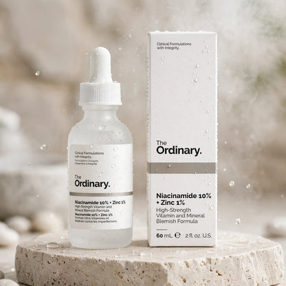 The Ordinary Niacinamide 10% + Zinc 1% Serum Bottle 60ml