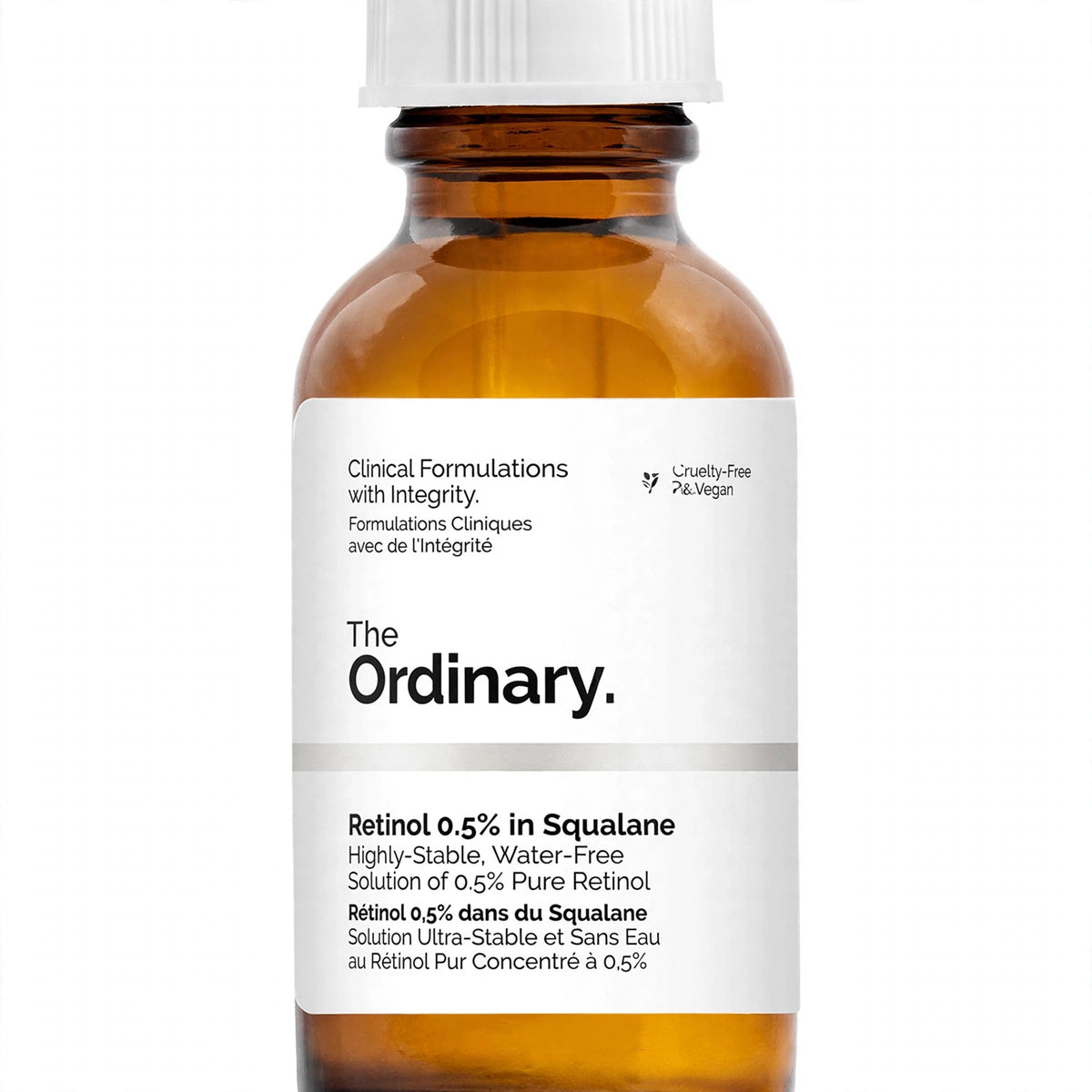 The Ordinary Retinol 0.5% Squalane Facial Serum 30ml