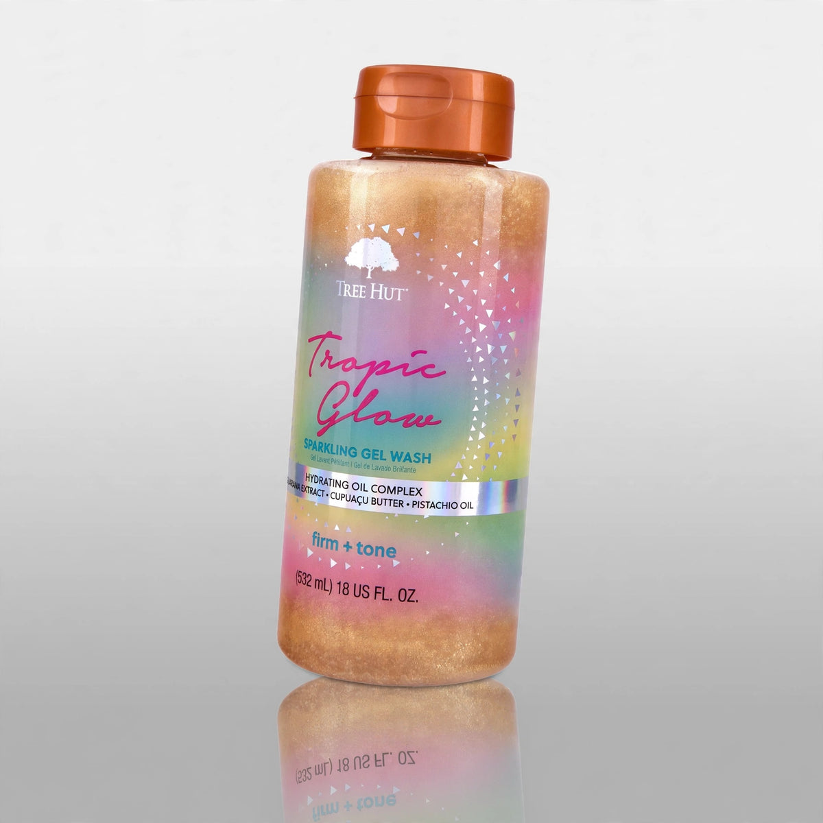 Three HUT Tropic Glow Sparkling Body Wash 532ml