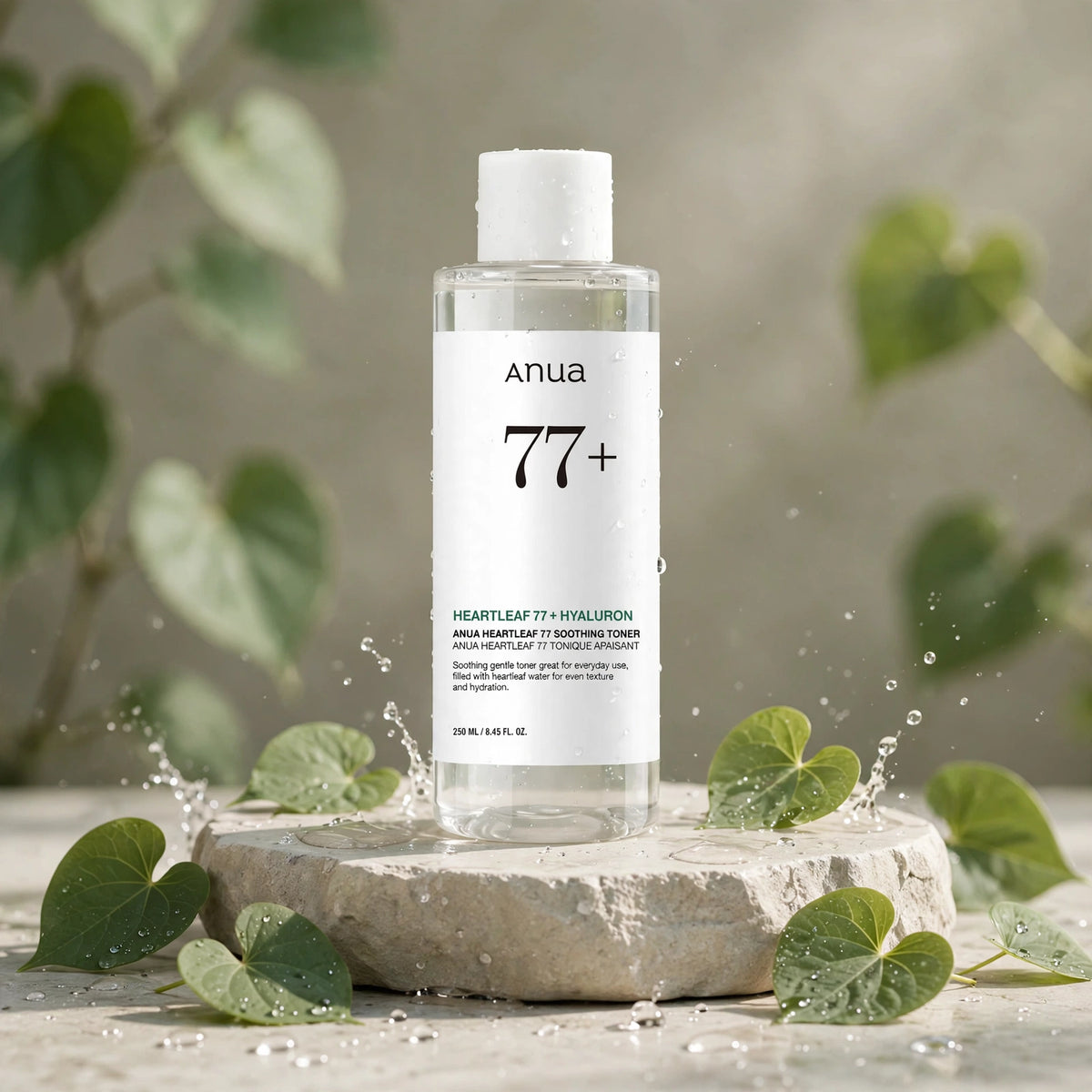 ANUA HEARTLEAF 77+ SOOTHING TONER ANUA HEARTLEAF 77+TONIQUE APAISANT 250 ML