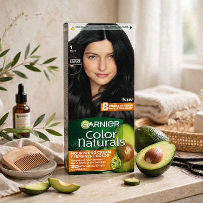 Garnier Natural Hair Color Black 1