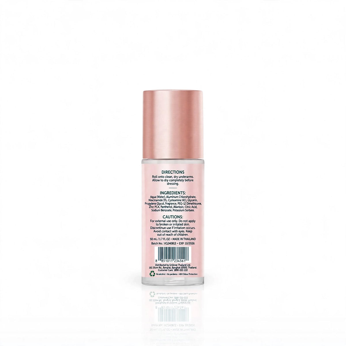 Vaseline GlutaGlow Ampoule Deodorant Serum 45ml