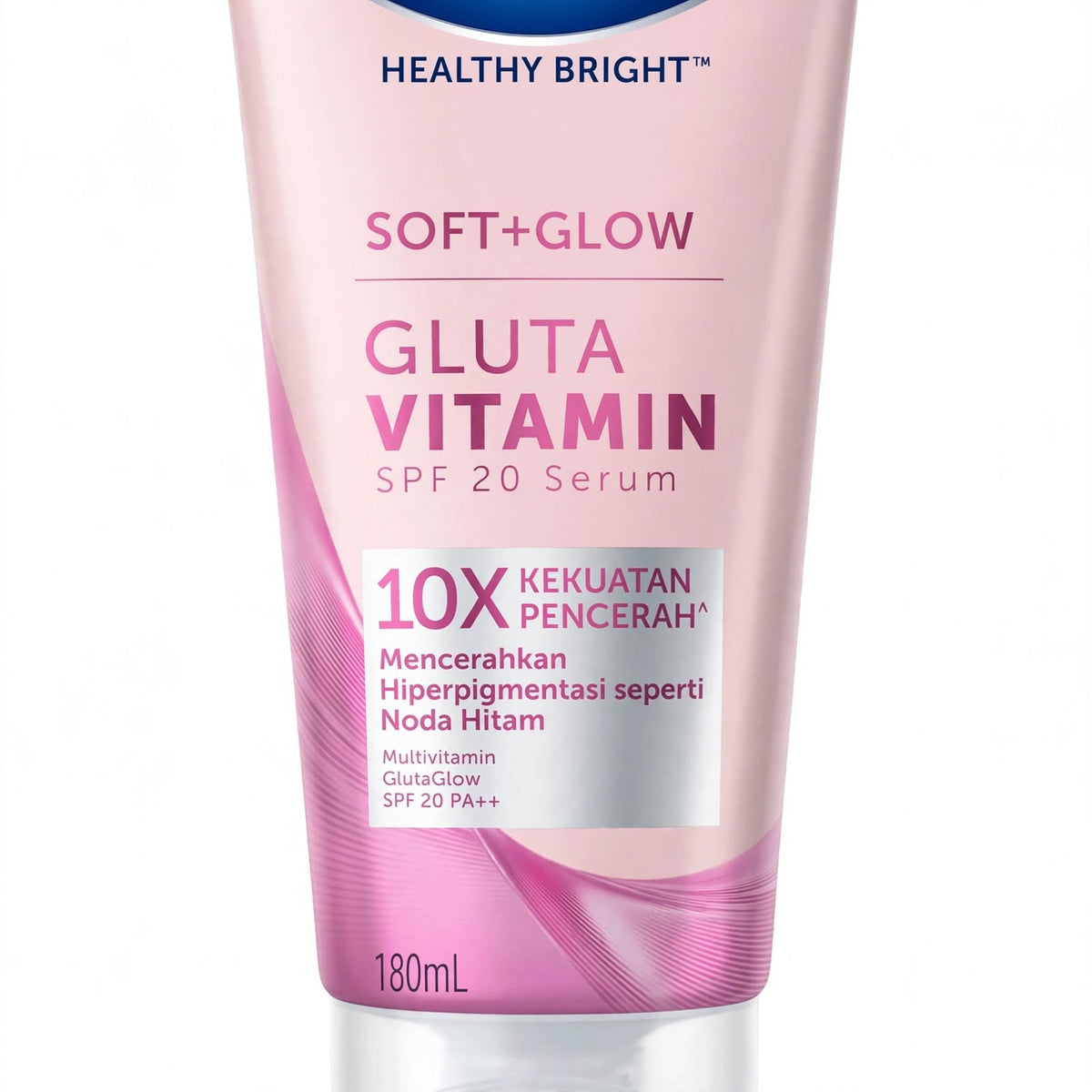 Vaseline Soft + Glow Gluta Vitamin Serum Lotion SPF 20 180ml