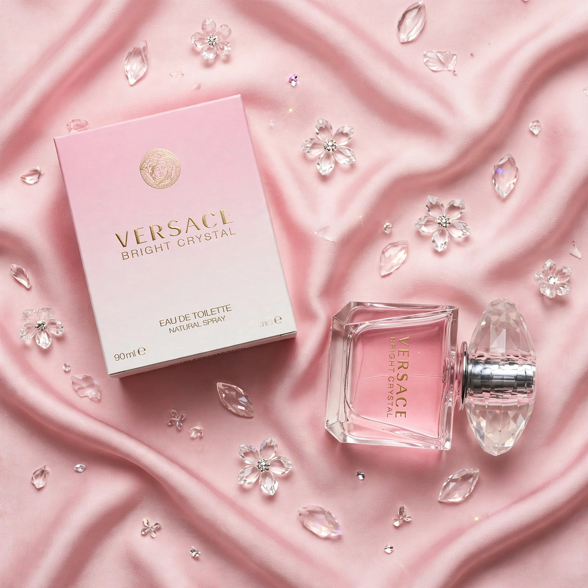 Versace Bright Crystal Perfume Natural Spray 90ml