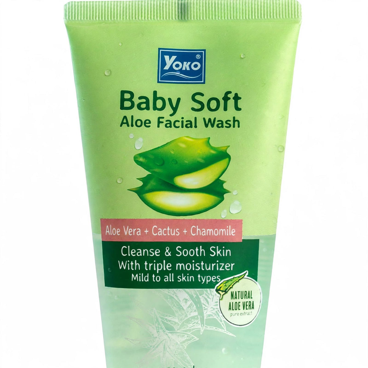 Yoko Baby Soft Aloe Vera Face Cleanser 150ml