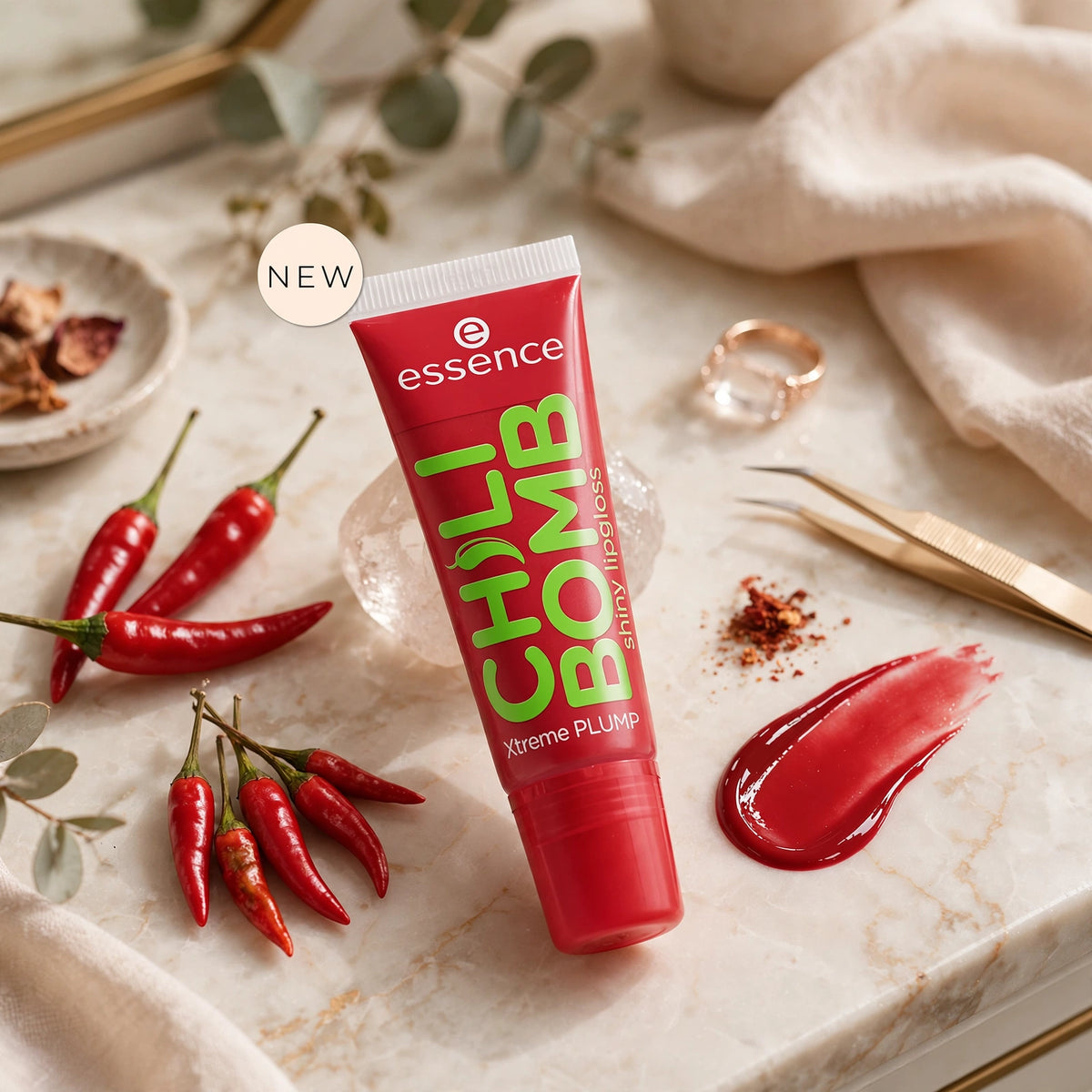 ESSENCE CHILI BOMB SHINY LIPGLOSS 01 REGULAR 10 ML