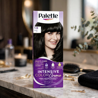 palette intensive color creme black 1-0