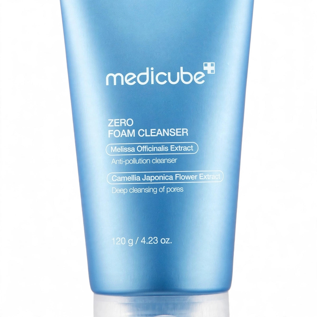 MEDICUBE ZERO FOAM CLEANSER MELISSA OFFICINALIS EXTRACT CAMELLIA JAPONICA FLOWER EXTRACT 120g