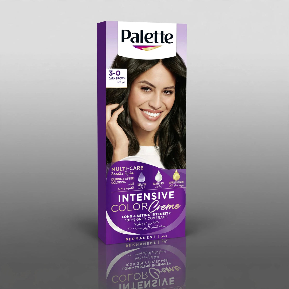 palette intensive color creme dark brown 3-0
