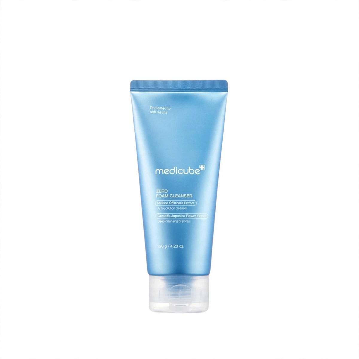 MEDICUBE ZERO FOAM CLEANSER MELISSA OFFICINALIS EXTRACT CAMELLIA JAPONICA FLOWER EXTRACT 120g