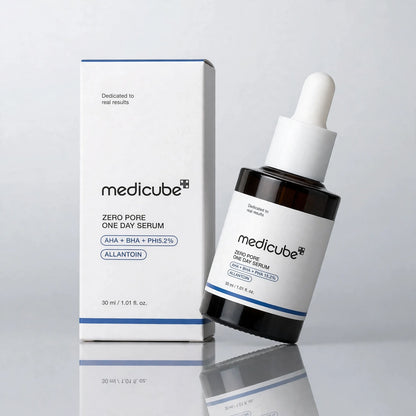 MEDICUBE ZERO PORE ONE DAY SERUM AHA + BHA+ PHA+ 15.2% ALLANTOIN