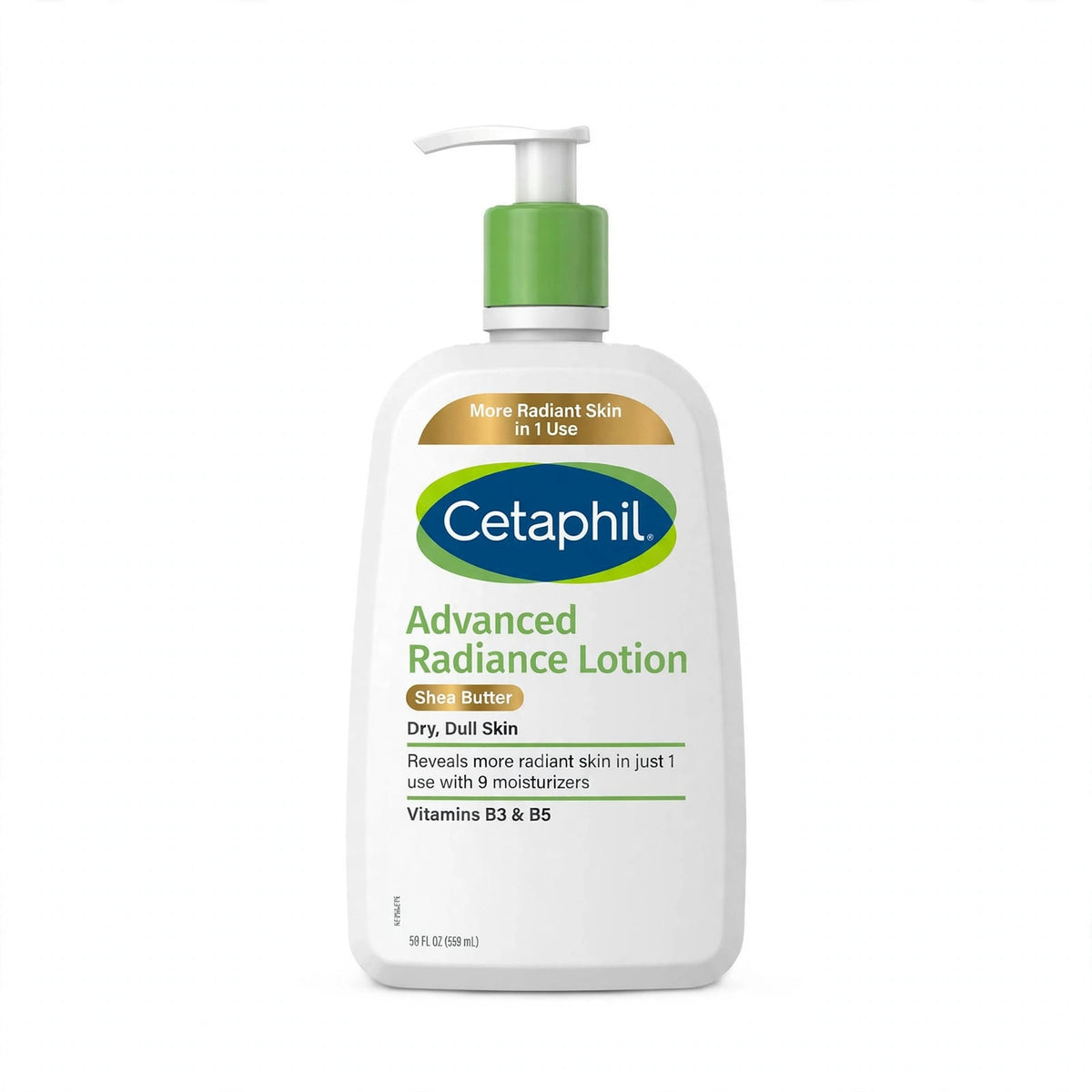 Cetaphil Advanced Radiance Shea Butter Lotion Dry, Dull Skin Vitamin B3&B5 591ml