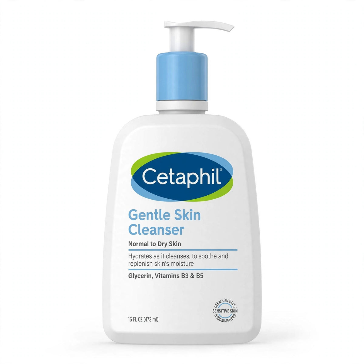 Cetaphil Gentle Skin Cleanser Normal To Dry Skin Vitamin B3&B5 473Ml