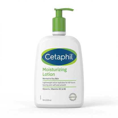 Cetaphil Moisturizing Lotion Normal To Dry Skin Vitamin B3 & B5 591Ml