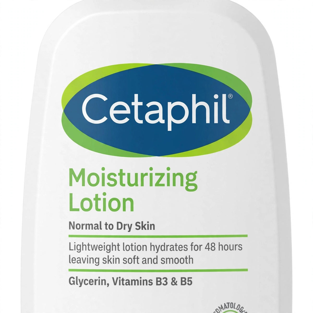 Cetaphil Moisturizing Lotion Normal To Dry Skin Vitamin B3 & B5 591Ml