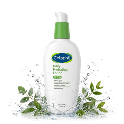 Cetaphil Daily Hydrating Lotion Oil Free for all Skin Types, 88ml