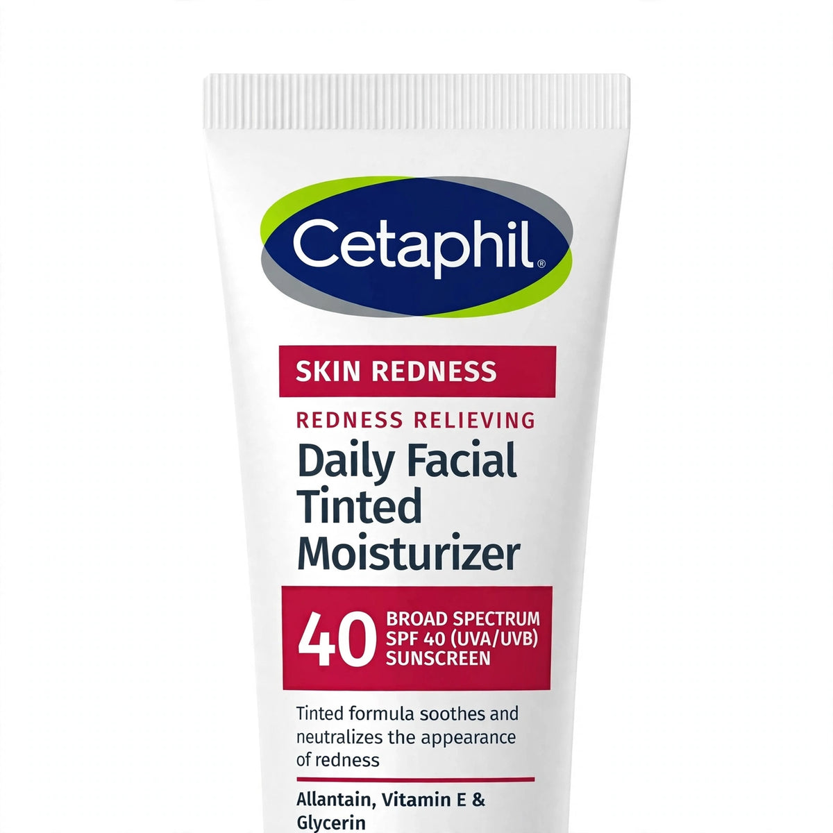 Cetaphil Skin Redness Relieving Daily Facial Tinted Moisturizer Sunscreen SPF40, 50ml