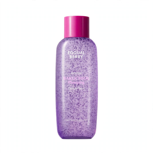 Eqqualberry deep cera  bakuchiol plumping capsule toner