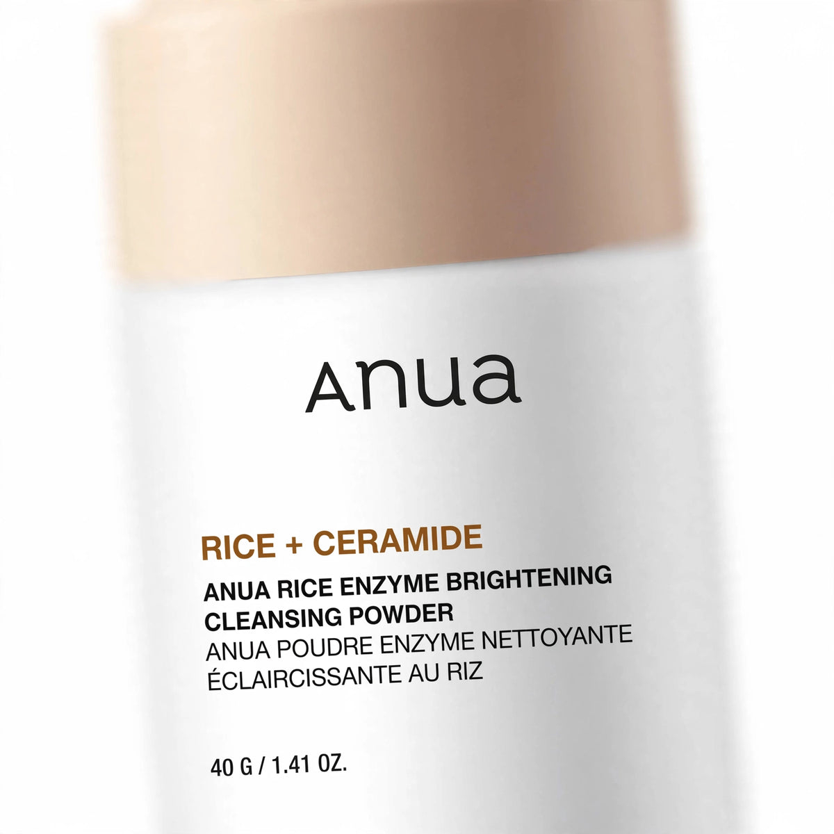 ANUA RICE + CERMIDE ANUA RICE ENZYME BRIGHTENING CLEANSING POWDER 40 G