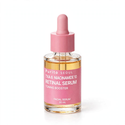 PURITO TXA 6 NIACINAMIDE 10 RETINAL SERUM TONING BOOSTER FACIAL SERUM 30 ML