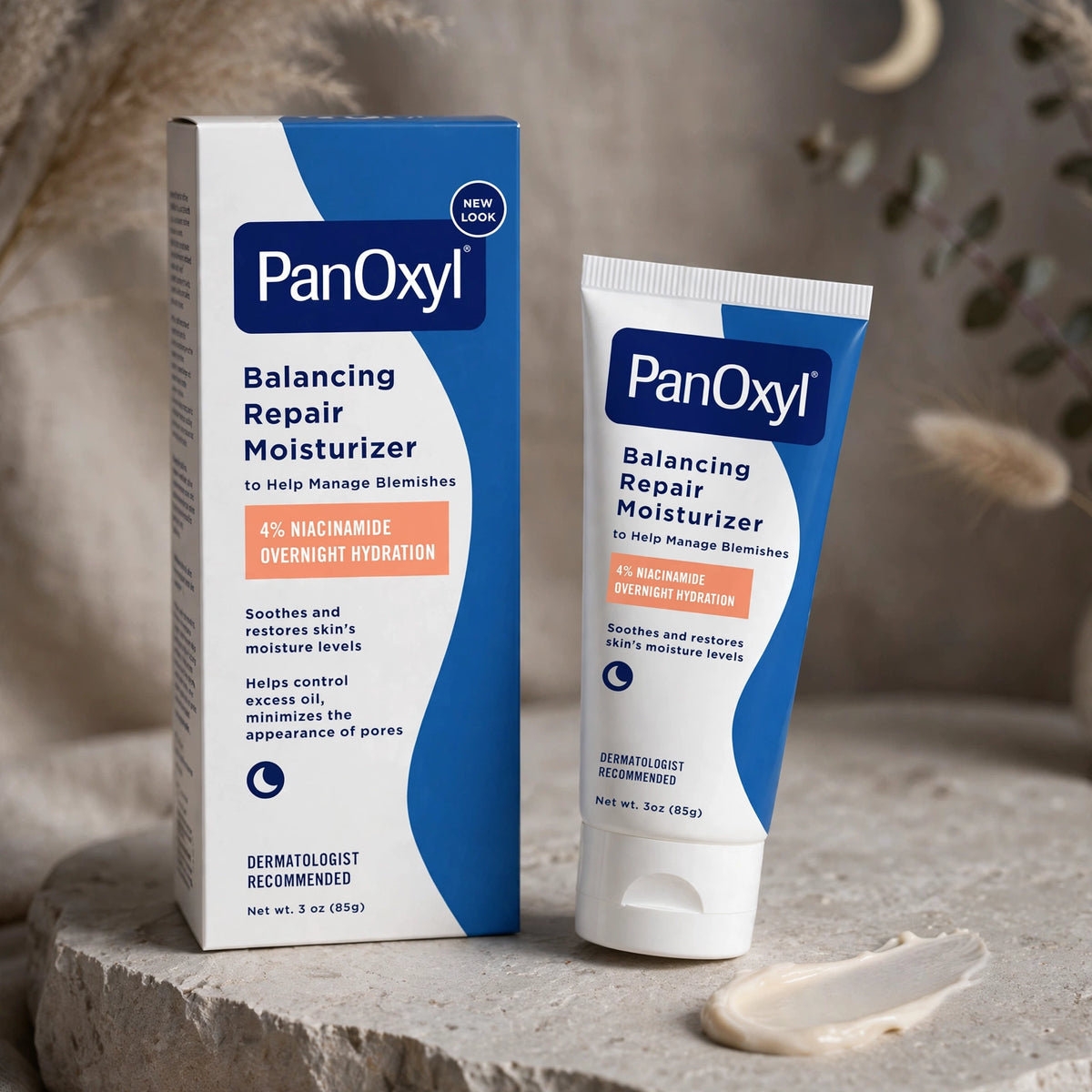 PANOXYL BALANCING REPAIR MOISTURIZER 4% NIACINAMIDE OVER NIGHT HYDRATION 85g