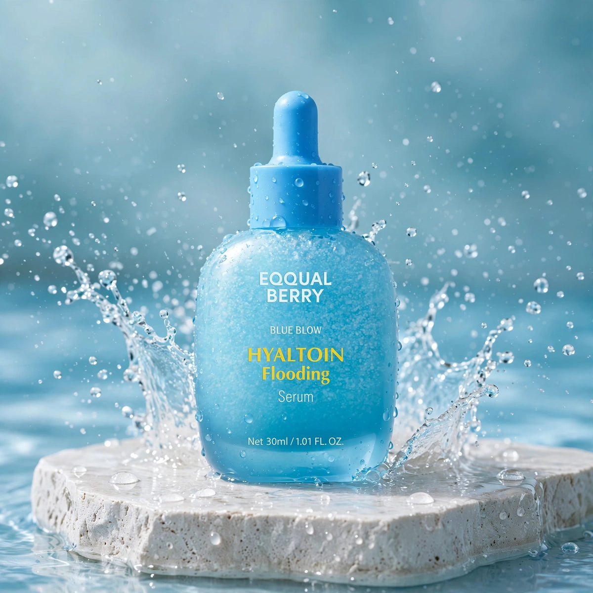 Eqqualberry blue blow hyaltion flooding serum 30 ml