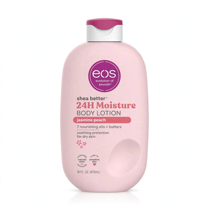 eos Shea Better 24H Moisture Body Lotion Jasmine Peach 473ml
