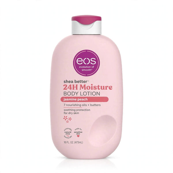 eos Shea Better 24H Moisture Body Lotion Jasmine Peach 473ml