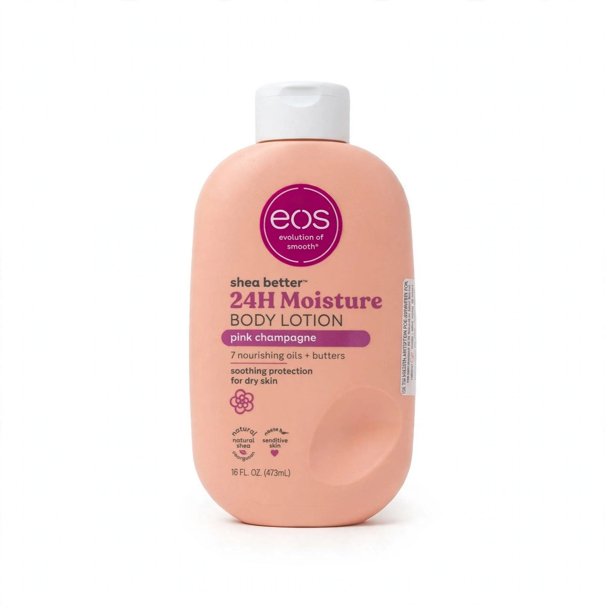 Eos Shea Better 24h Moisture Body Lotion Pink Champagne 473ML
