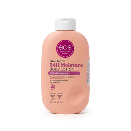 Eos Shea Better 24h Moisture Body Lotion Pink Champagne 473ML
