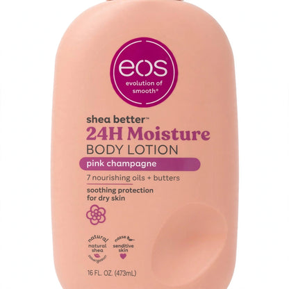 Eos Shea Better 24h Moisture Body Lotion Pink Champagne 473ML