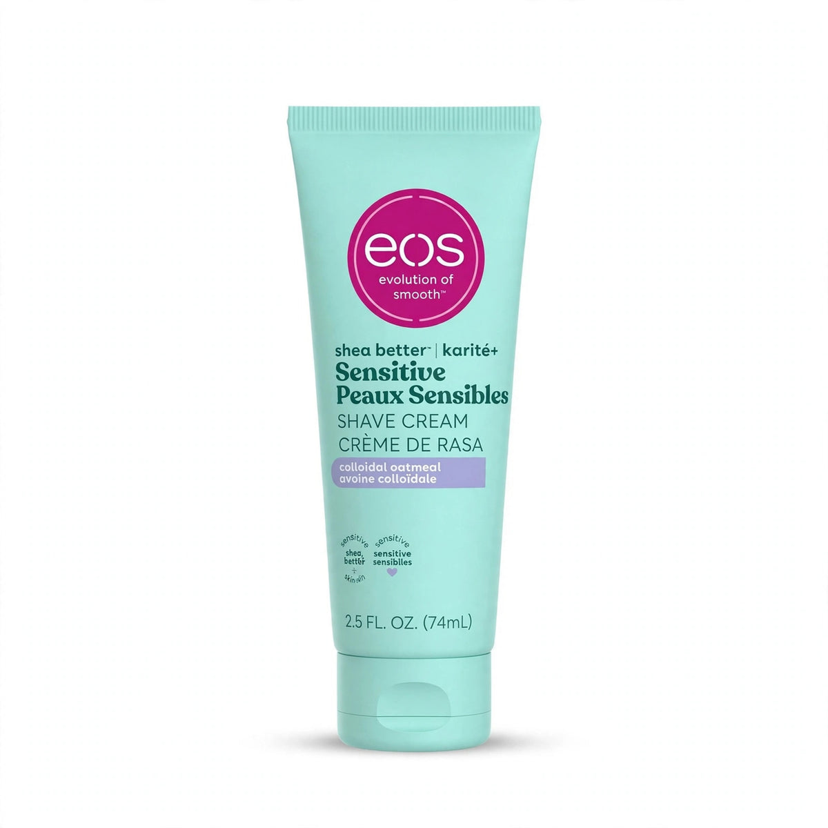 eos Shea Better Sensitive Shave Peaux Sensibles shave cream  74ml