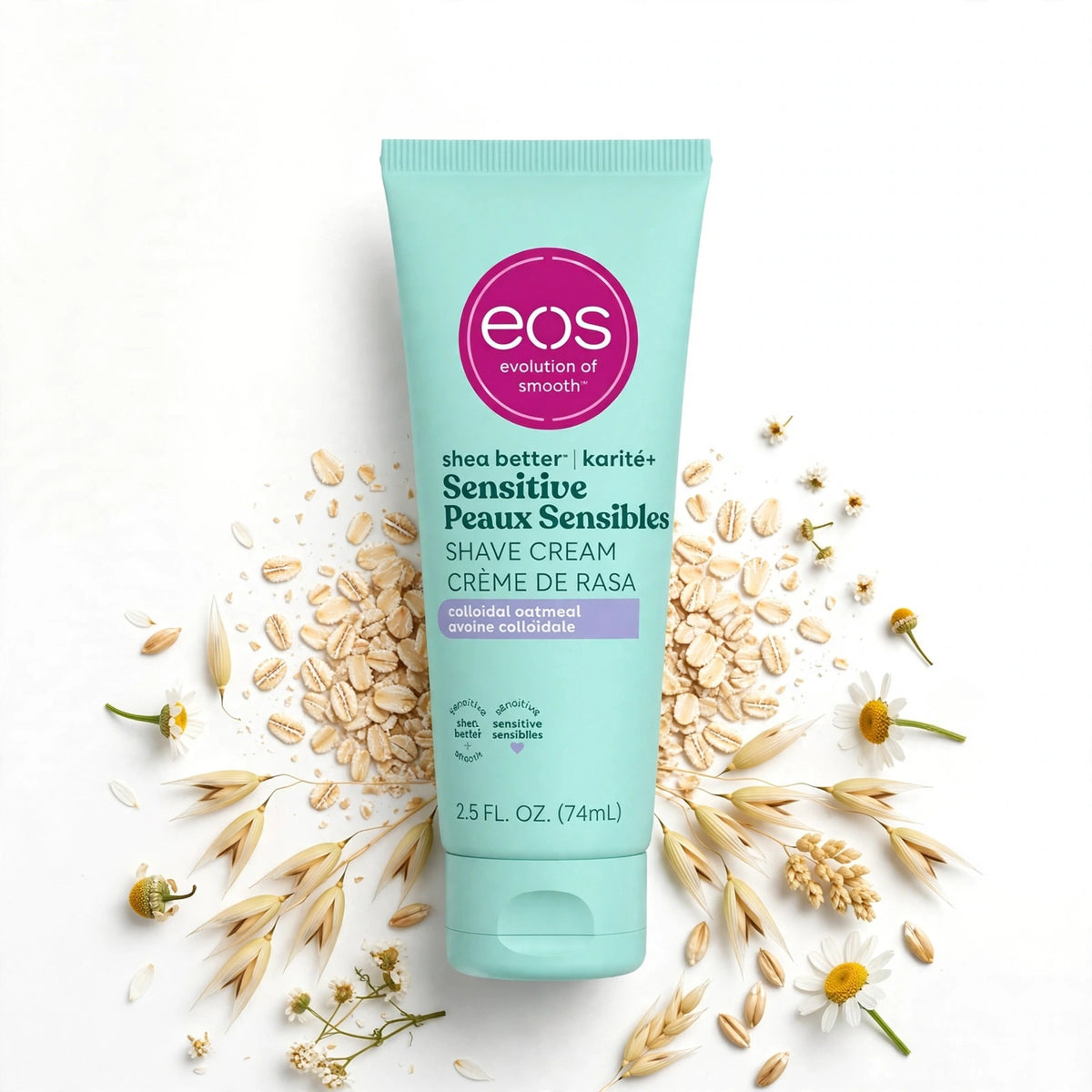 eos Shea Better Sensitive Shave Peaux Sensibles shave cream  74ml