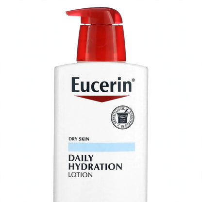 EUCERIN DAILY HYDRATION LOTION 2IN1 MOISTURIZER + SUN SCREEN DRY SKIN 500 ML
